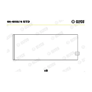 01-4115/4 STD GLYCO