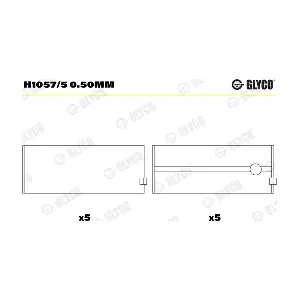 H1057/5 0.50mm GLYCO