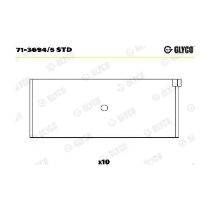 71-3694/5 STD GLYCO