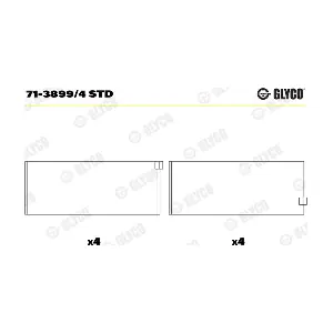 71-3899/4 STD GLYCO