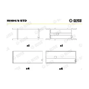 H1104/5 STD GLYCO