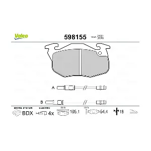 VALEO 598155
