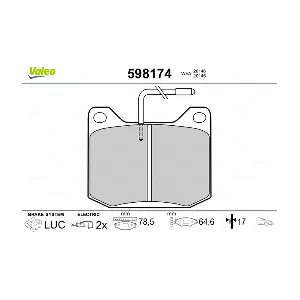 VALEO 598174