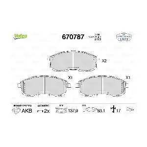 670787 VALEO