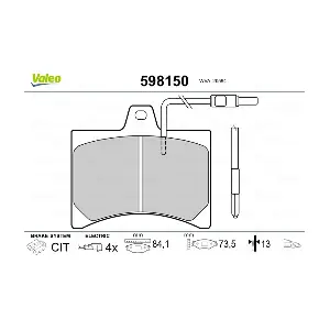 VALEO 598150