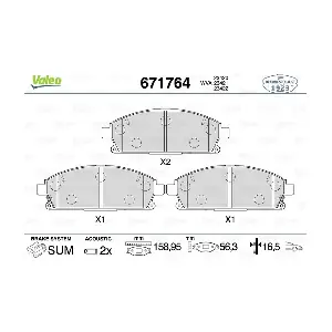 VALEO 671764