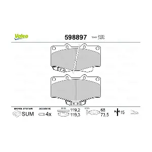 VALEO 598897