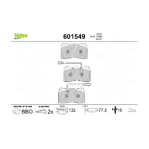 VALEO 601549