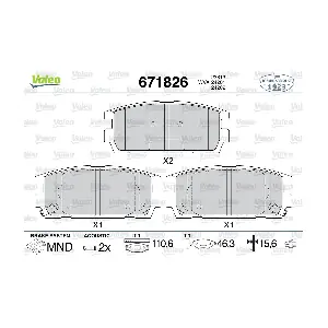 671826 VALEO