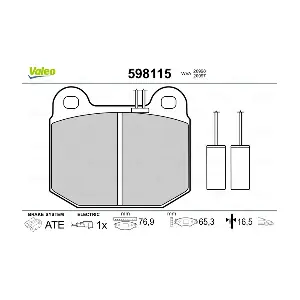 VALEO 598115