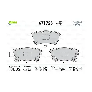 VALEO 671725