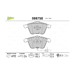 VALEO 598750