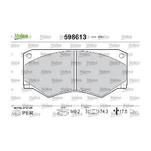 VALEO 598613
