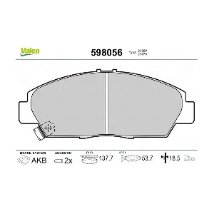 VALEO 598056