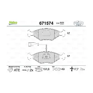 671574 VALEO