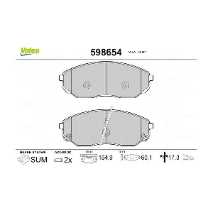 VALEO 598654