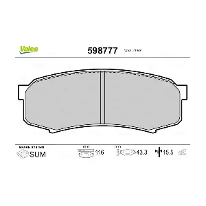 VALEO 598777