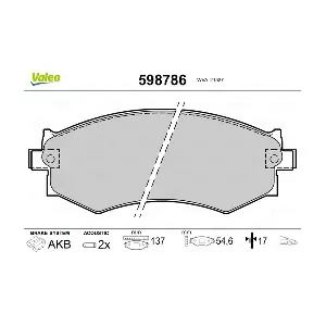 VALEO 598786