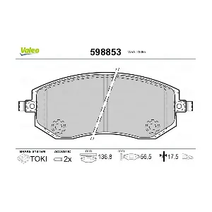 VALEO 598853