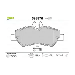 VALEO 598876