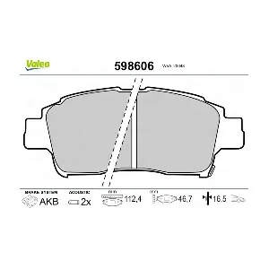 VALEO 598606