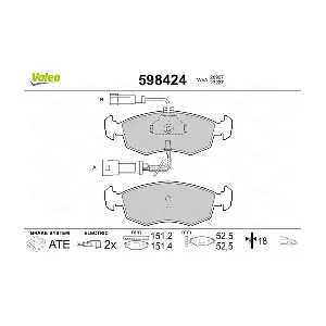 VALEO 598424