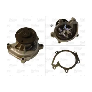 VALEO 506708 Насос охолоджувальної рідини, охолодження двигуна