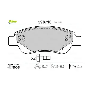 VALEO 598718