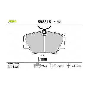 VALEO 598315