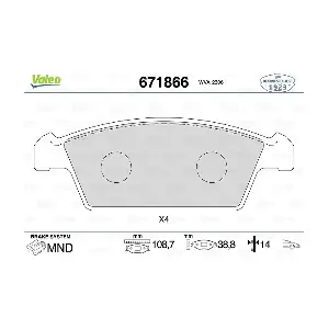 671866 VALEO