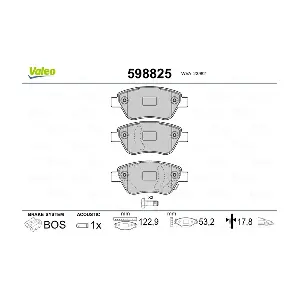 VALEO 598825