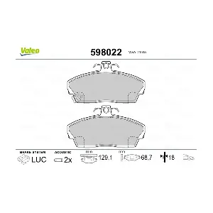 VALEO 598022