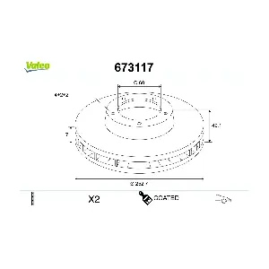VALEO 673117