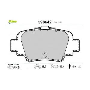 VALEO 598642