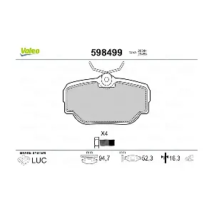VALEO 598499