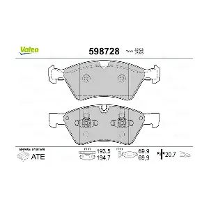 VALEO 598728