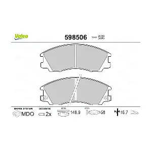 VALEO 598506