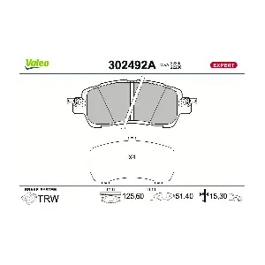 VALEO 302492A