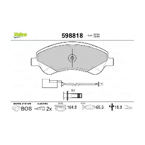 VALEO 598818