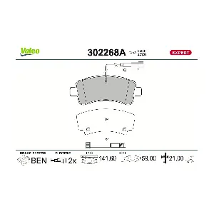 VALEO 302268A