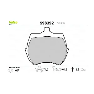 VALEO 598392
