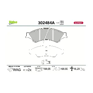 VALEO 302484A