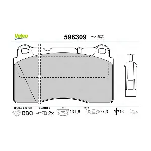 VALEO 598309