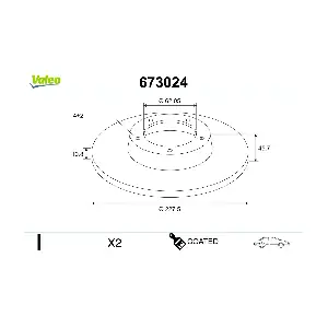 VALEO 673024