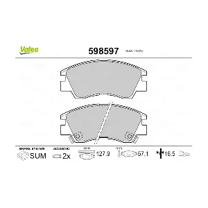 VALEO 598597