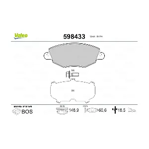 VALEO 598433