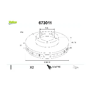 VALEO 673011
