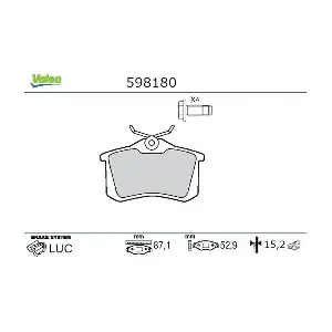 VALEO 598180