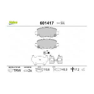VALEO 601417