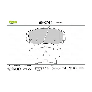 VALEO 598744